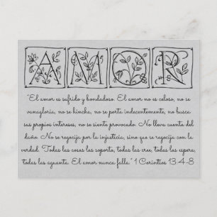 Postal De Anuncios Del amor reserva Date~Script de