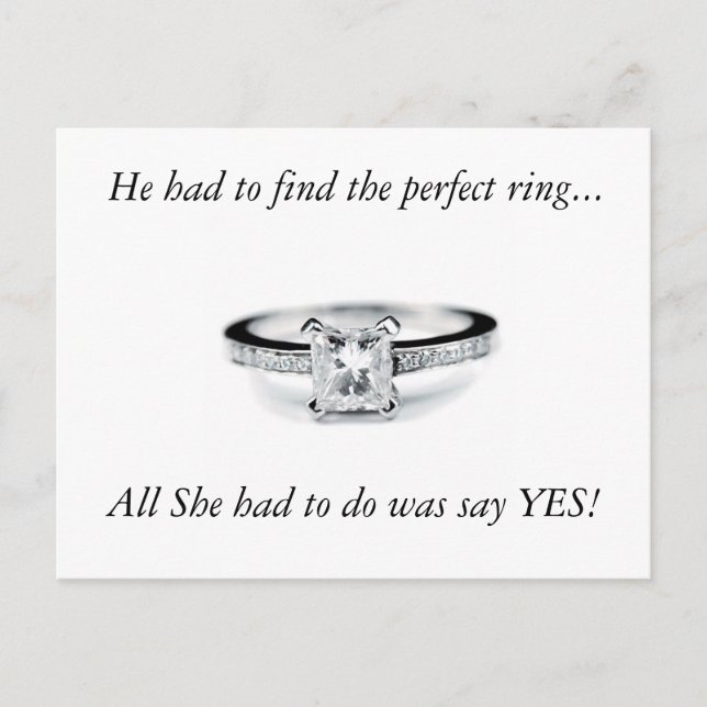 Postal De Anuncios Di que sí (Anverso)