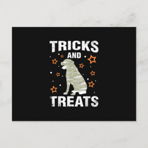 Postal De Anuncios Disfraz de Momia para Rottweiler Treats _ Tricks H