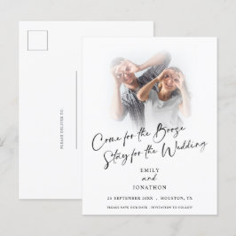 Postal De Anuncios Diversión Ven Por Foto De Booze Salven La Fecha An