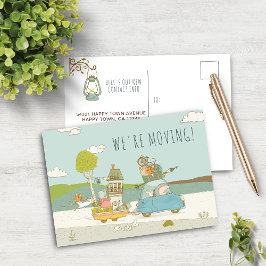 Postal De Anuncios Divertimiento lindo que estamos moviendo | Nuevo h