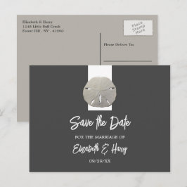 Postal De Anuncios Dólar de Arena Solitario - Gris Carbón - Salvar la