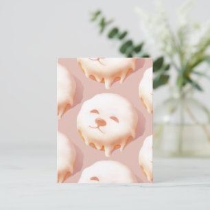 Postal De Anuncios Dona de Cara de Perro Adorable