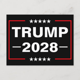 Postal De Anuncios Donald Trump 2028 Presidente