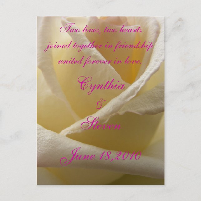 Postal De Anuncios Dos corazones, dos vidas (Anverso)