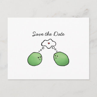 Postal De Anuncios Dos Guisantes Sin una Vaina