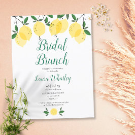Postal De Anuncios Ducha Bridal Brunch Lemon Bridal