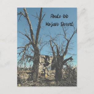 Postal De Anuncios Edificio abandonado, Ruta 66, Newberry Springs, CA