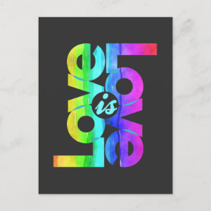 Postal De Anuncios El amor LGBTQ es amor