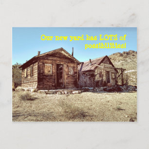 Postal De Anuncios El cambio de dirección de Front Yard Posibilidades