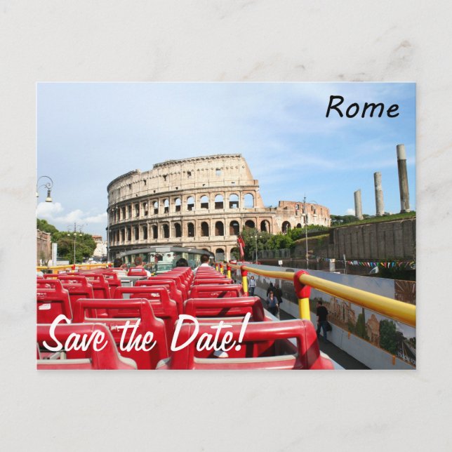 Postal De Anuncios El Coliseo de Roma (Anverso)