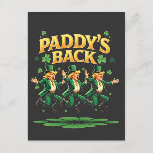 Postal De Anuncios El divertido día de San Patricio de Trump vuelve c