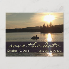 Postal De Anuncios El lago ruso de la montaña Adirondack salva la fec