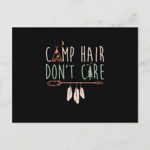Postal De Anuncios El pelo del campamento no se preocupa por el diver