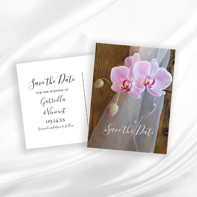 Postal De Anuncios Elegancia rústica Boda de granero salvando la fech (Subido por el creador)