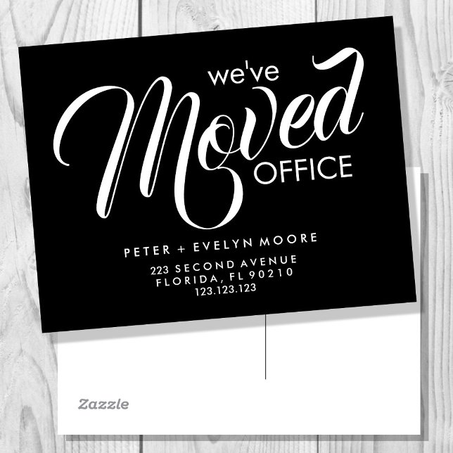 Postal De Anuncios elegant moved office business (Subido por el creador)