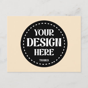 Postal De Anuncios Elegante, refinado, elegante y minimalista