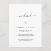 Eligimos el Boda de corazón rosado lindo