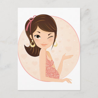 Postal De Anuncios Embarazada