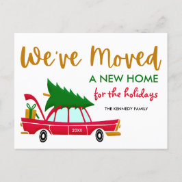 Postal De Anuncios Encantador árbol de Navidad móvil de vacaciones Ca