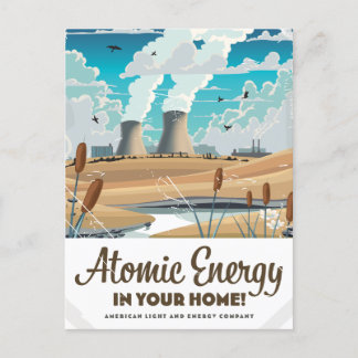 Postal De Anuncios Energía Atómica Comercial