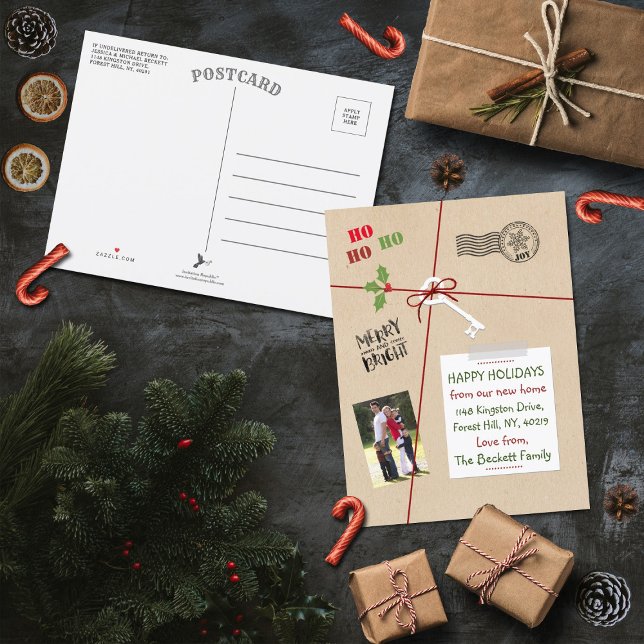 Postal De Anuncios Entrega de Navidad en el nuevo hogar de vacaciones (Subido por el creador)