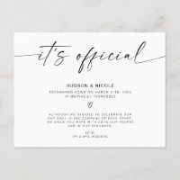 Es el Boda oficial del Elopement