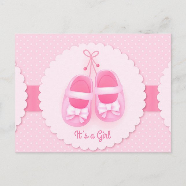 Postal De Anuncios Es Una Niña (Anverso)