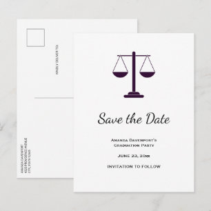 Postal De Anuncios Escalas de Justicia Servicios Legales Símbolo de G