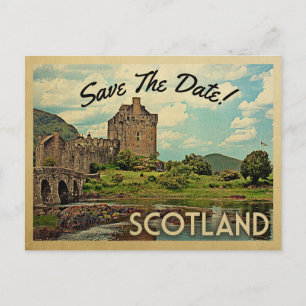 Postal De Anuncios Escocia Salva La Fecha Castillo Eilean Donan