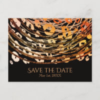 Estampa exótica de animal de guepardo naranja bron