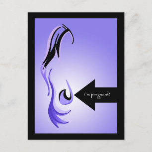 Postal De Anuncios ¡estoy embarazada! : mujer marcada