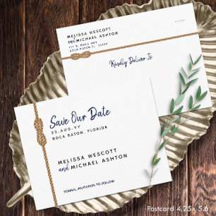 Postal De Anuncios (Fácil De Presupuestar) ⚓ Simple Nautical Save The