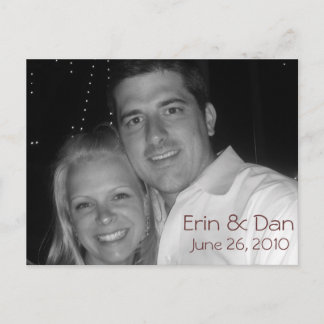 Postal De Anuncios favorito en b&amp;y