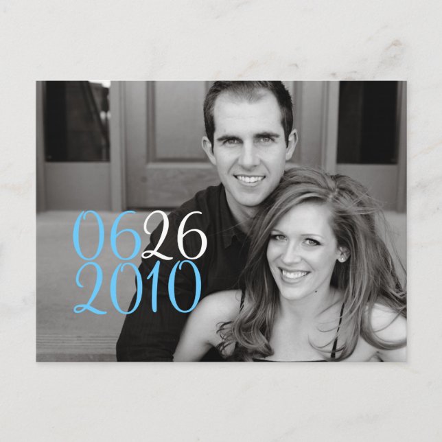 Postal De Anuncios Fecha Cuadrada (Anverso)