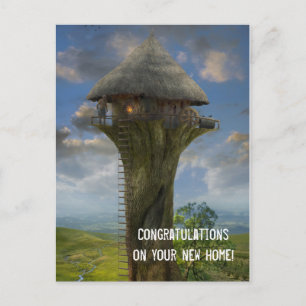 Postal De Anuncios Felicidades por tu nuevo hogar - Postcard
