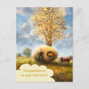 Postal De Anuncios Felicidades por tu nuevo hogar - Postcard