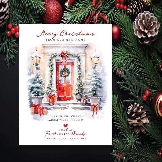 Postal De Anuncios Feliz Navidad Mudanza de Casa Nueva (Subido por el creador)