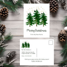 Feliz Navidad Nuevo Hogar Pinos