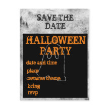 Fiesta de Halloween Guardar la Fecha