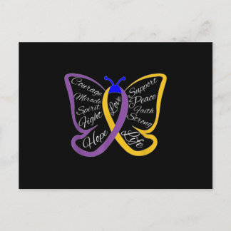 Postal De Anuncios Fight Bladder Cancer Awareness Butterfly