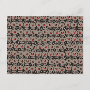 Postal De Anuncios Filas de renos