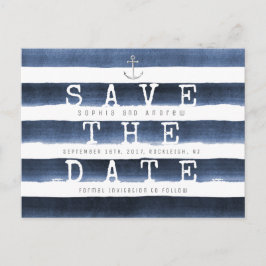 Postal De Anuncios Filas náuticas de la marina acuarela guardar la fe