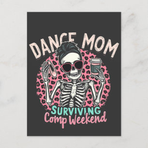 Postal De Anuncios Fin de semana de baile de mamá sobreviviente