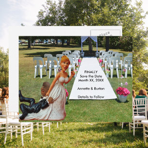 Postal De Anuncios Finalmente salva la fecha de la divertida pareja i