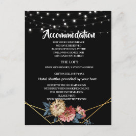 Postal De Anuncios Floral Rustic Magnolia String LightAccommodation