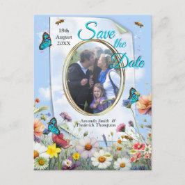 Postal De Anuncios Florales que florecen en primavera y verano