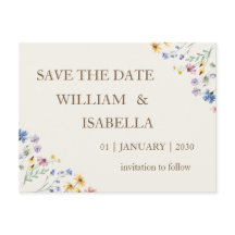 Florecilla silvestre pastel beige