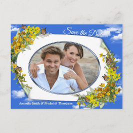 Postal De Anuncios Flores de Ranúnculo de Primavera