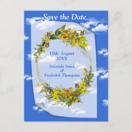 Postal De Anuncios Flores de Ranúnculo de Primavera